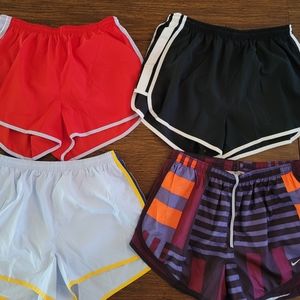 Excellent Condition Nike Womens Running Shorts Bundle Size Large